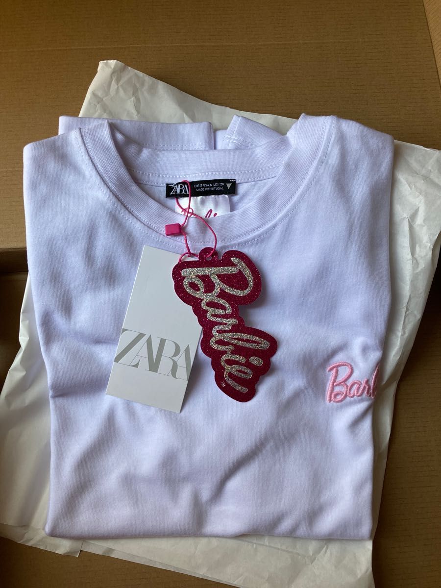 ZARA Barbieコラボ TシャツSサイズ