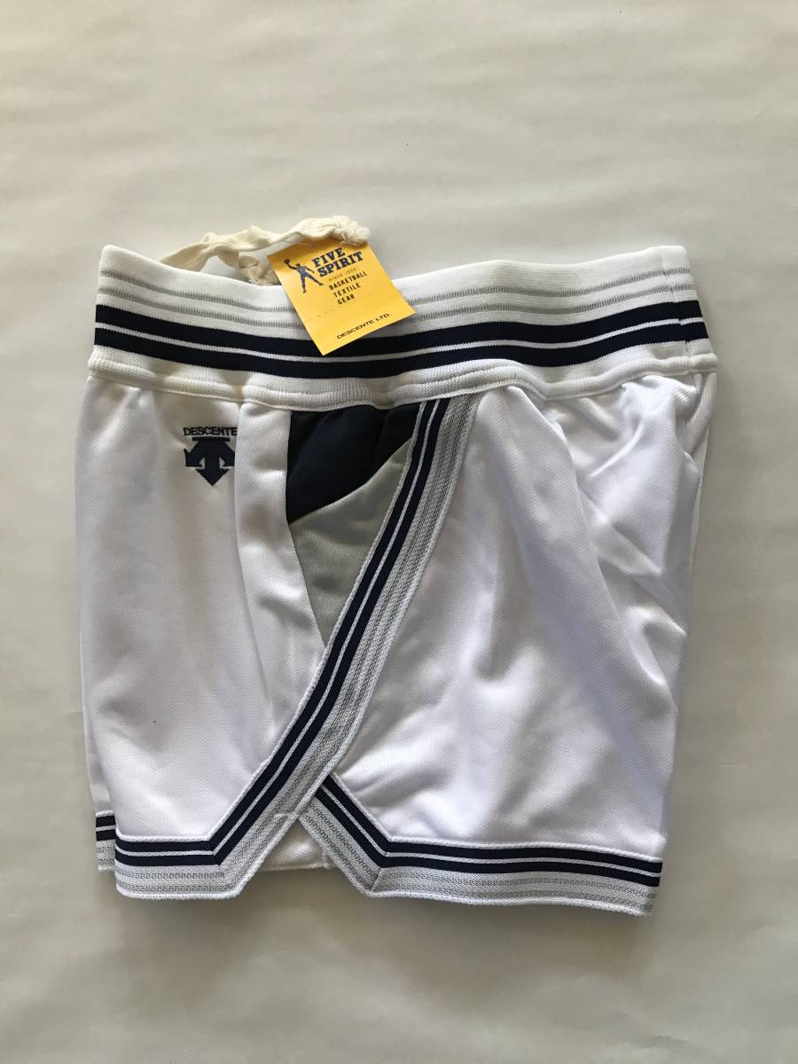  that time thing unused dead stock DESCENTE Descente basketball pants FIVE SPIRIT product number :CFV-7608 size :M TM9018