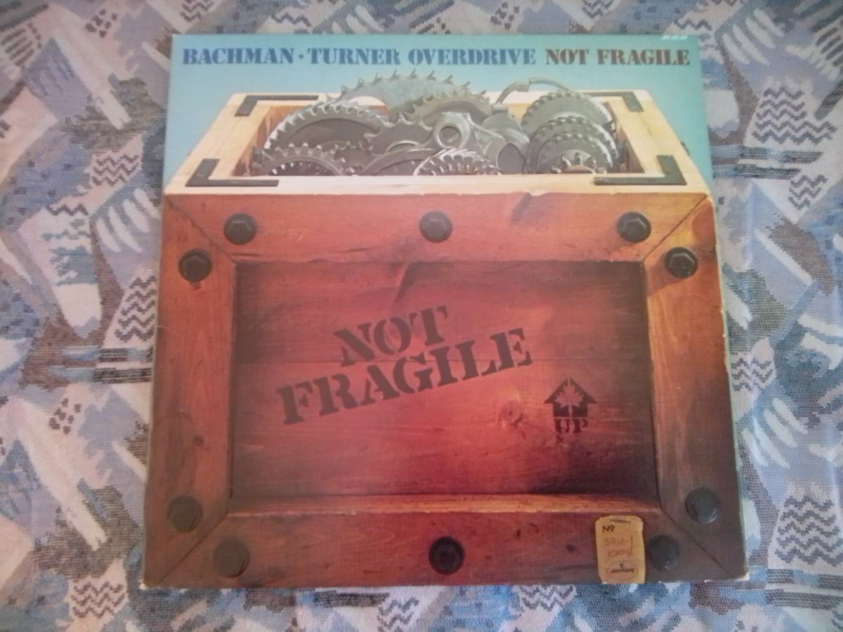 ハードロックレコード　LP★Bachman-Turner Overdrive バックマン・ターナー・オーバードライブ ／Not Fragile（1974年）エンボスジャケ_画像2