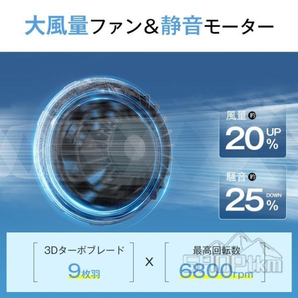 空調服 空調ベスト 2023最新 フルセット ファン付きベスト ワークマン 作業服 エアコン服 扇風機 大風量薄型 UVカット バッテリー 通気性_画像6