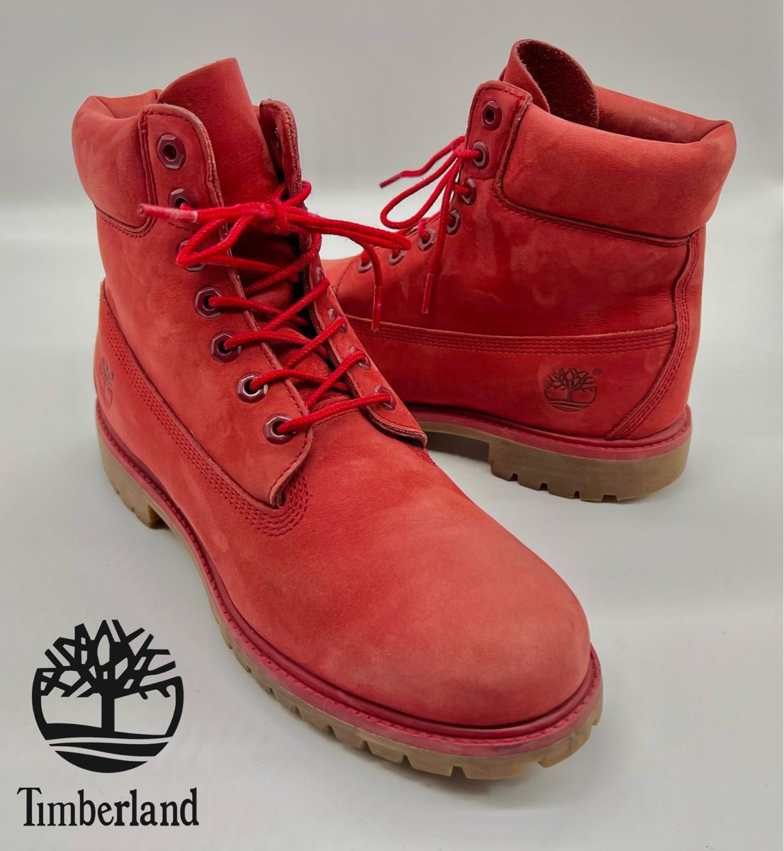 Timberland / プレミアムブーツ バーガンディー ヌバック ブーツ Yahoo