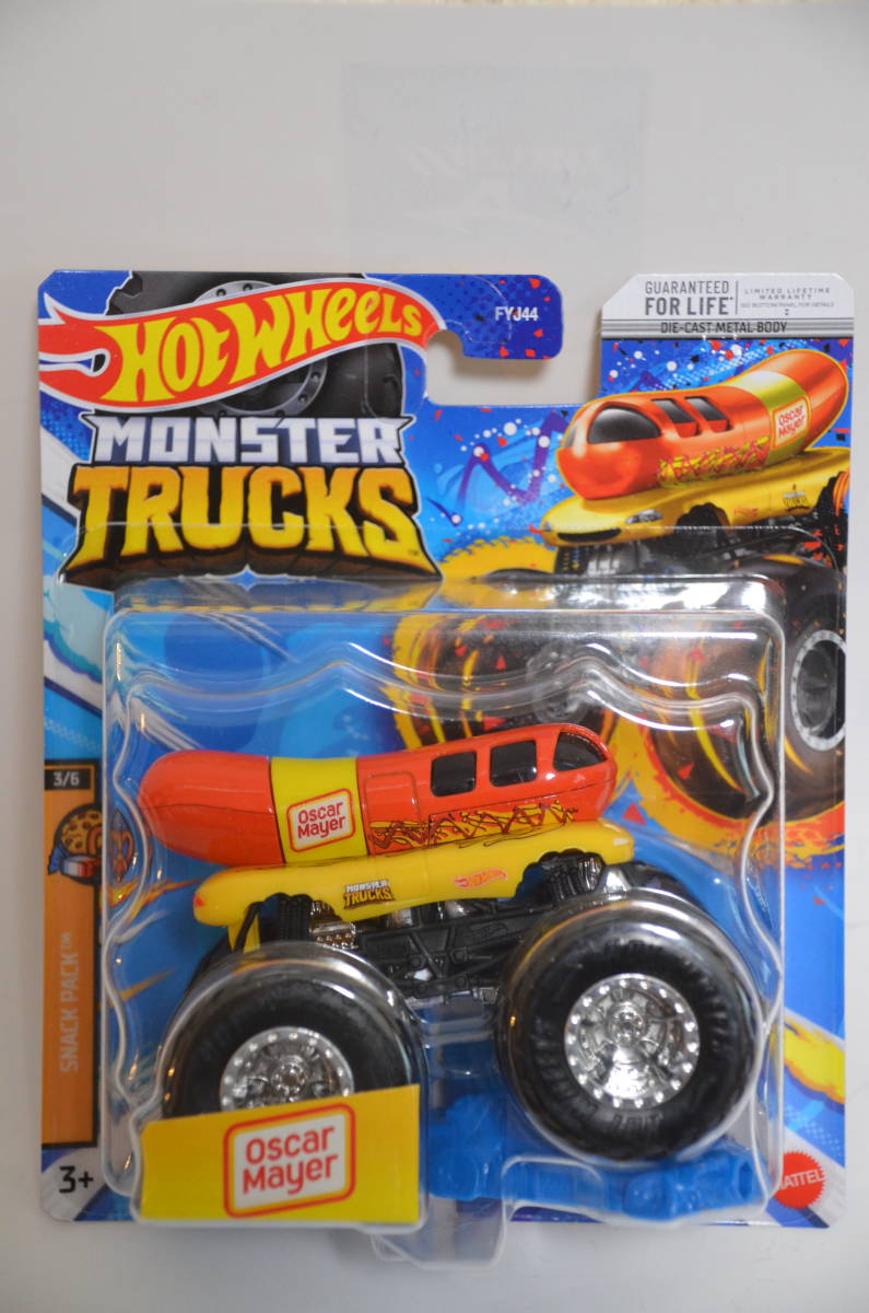 Hot Wheels 2023 MONSTER TRUCKS OSCAR MAYER WIENERMOBILE #3/6★HW ホットウィール モンスタートラック ウインナーモービル_画像1