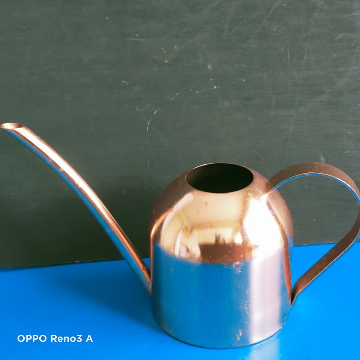  pitcher watering can copper made watering compact gardening decorative plant for full water approximately 450ml