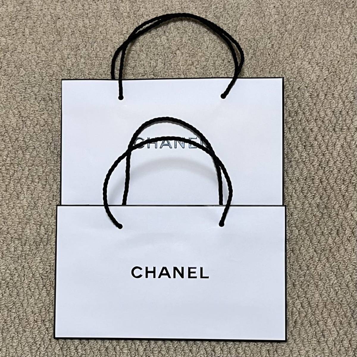 シャネル CHANEL ショッパー ショップ袋 紙袋 ブランド紙袋 サイズ