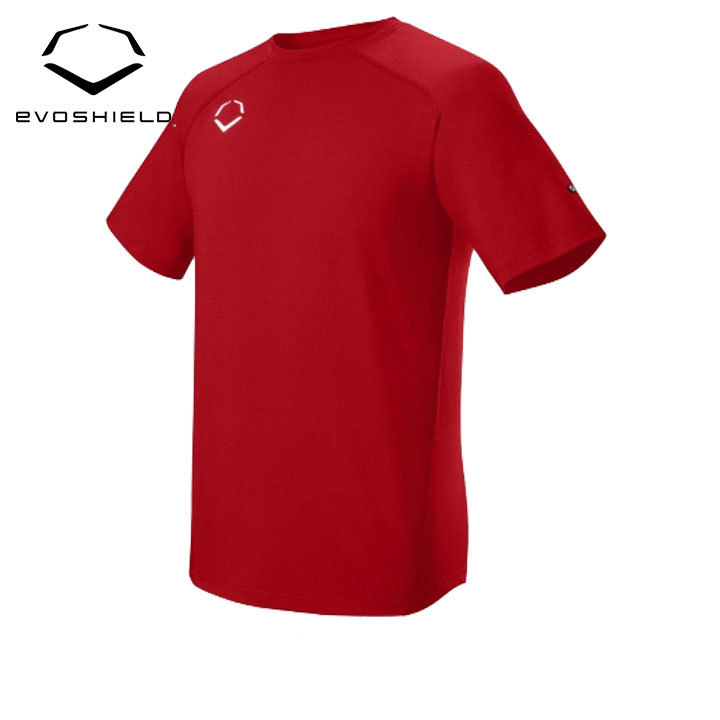 【USA物】Evoshield エボシールド プロチーム トレーニング Tシャツ 野球 練習着 （WTV9701) レッド サイズM wlwtv9701redm_画像1