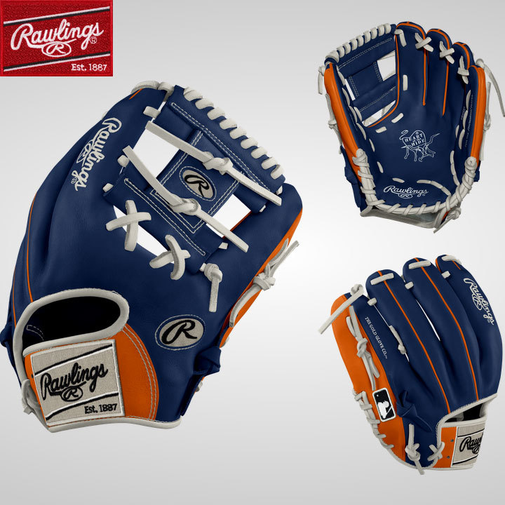 【海外モデル】Rawlings ローリングス グラブ 野球 硬式 軟式 内野手用 HOH 右投げ用 11.5インチ PRO204-2 rwcustom2023-2_画像1