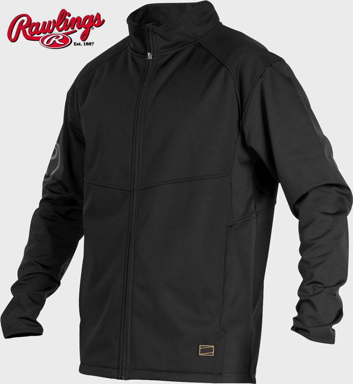 【送料無料】Rawlings ローリングス 野球 Gold Collection Mid Weight Jacket ブラック サイズL ジャケット rwgcmw2blackl