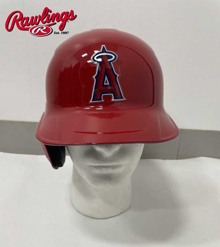 【送料無料】Rawlings ローリングス MLB Authentic Helmet 実物ヘルメット ロサンゼルスエンジェルス 左打ち 野球 rwmlbmr-laa-aut