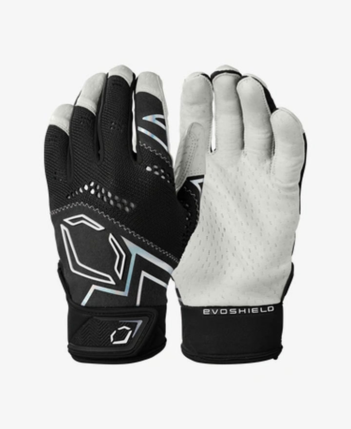  【USA物】エボシールド PRO-SRZ V2 BATTING GLOVES バッティンググローブ ブラック サイズL 野球 大人用 wiwb57305bkl_画像1