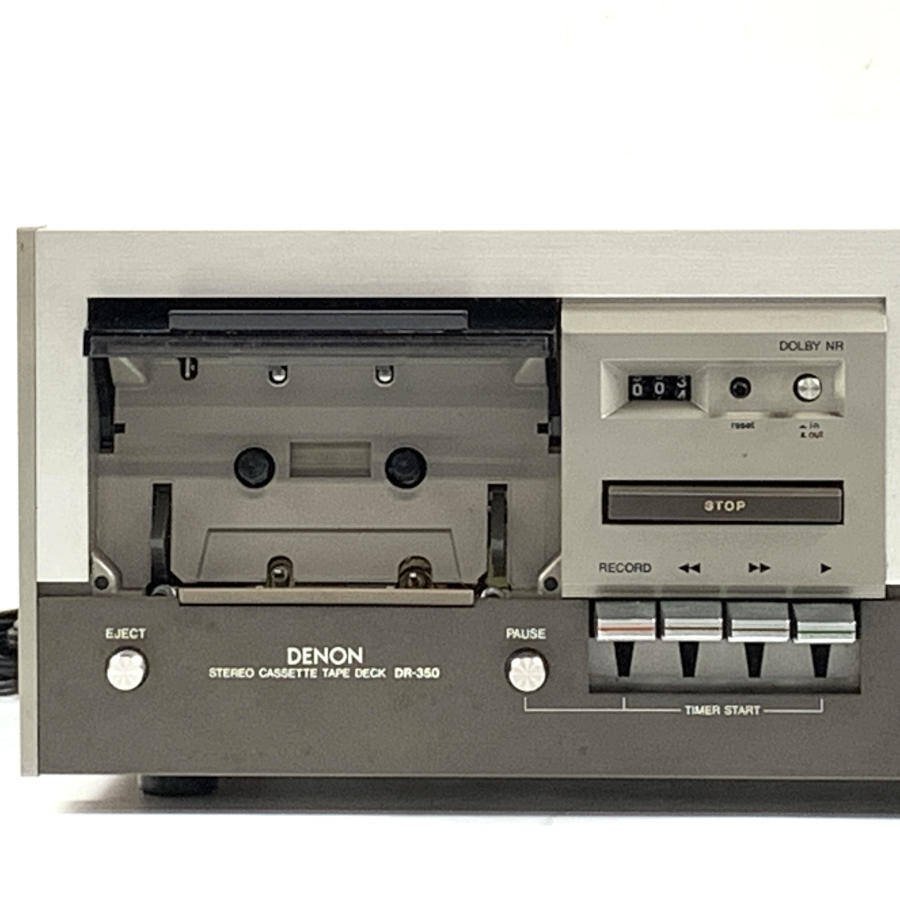 DENON デノン DR-350 カセットデッキ プレーヤー レコーダー DENON デノン DR-350 カセットデッキ プレーヤー レコーダー