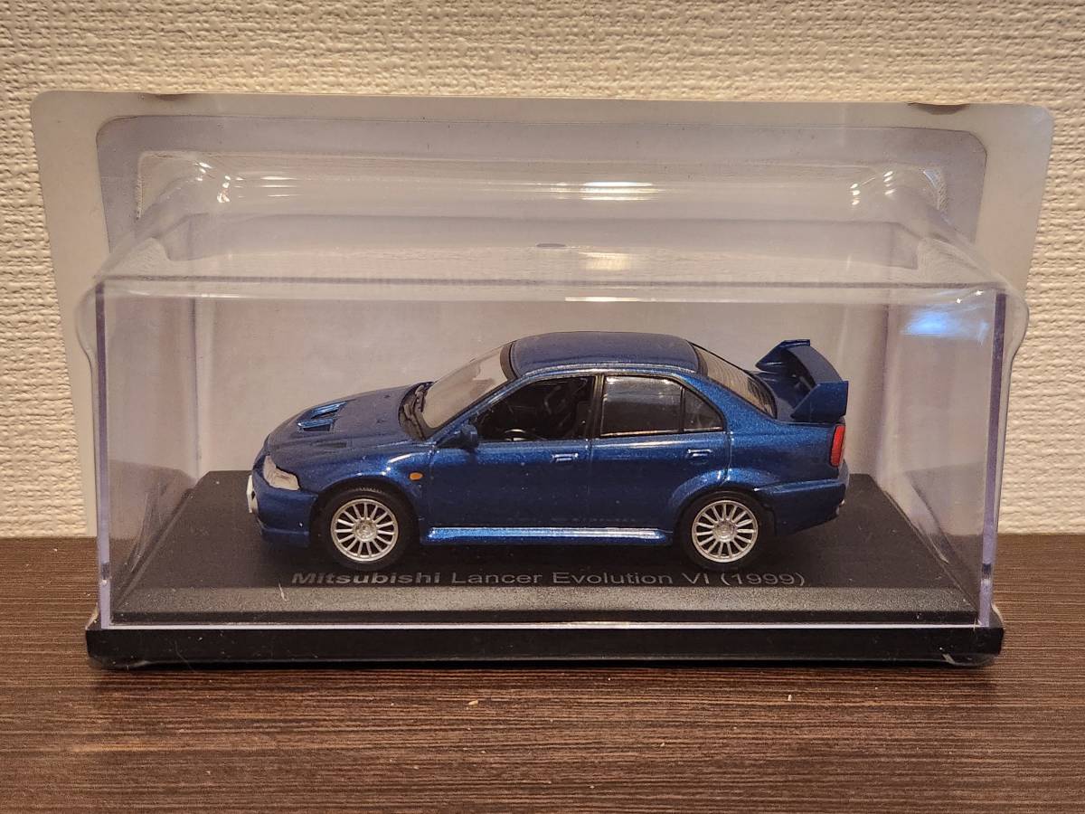 アシェット 1/43 三菱 ランサー エボリューション VI 1999 国産名車コレクション ノレブ ランエボ エボ6 ミツビシ_画像1