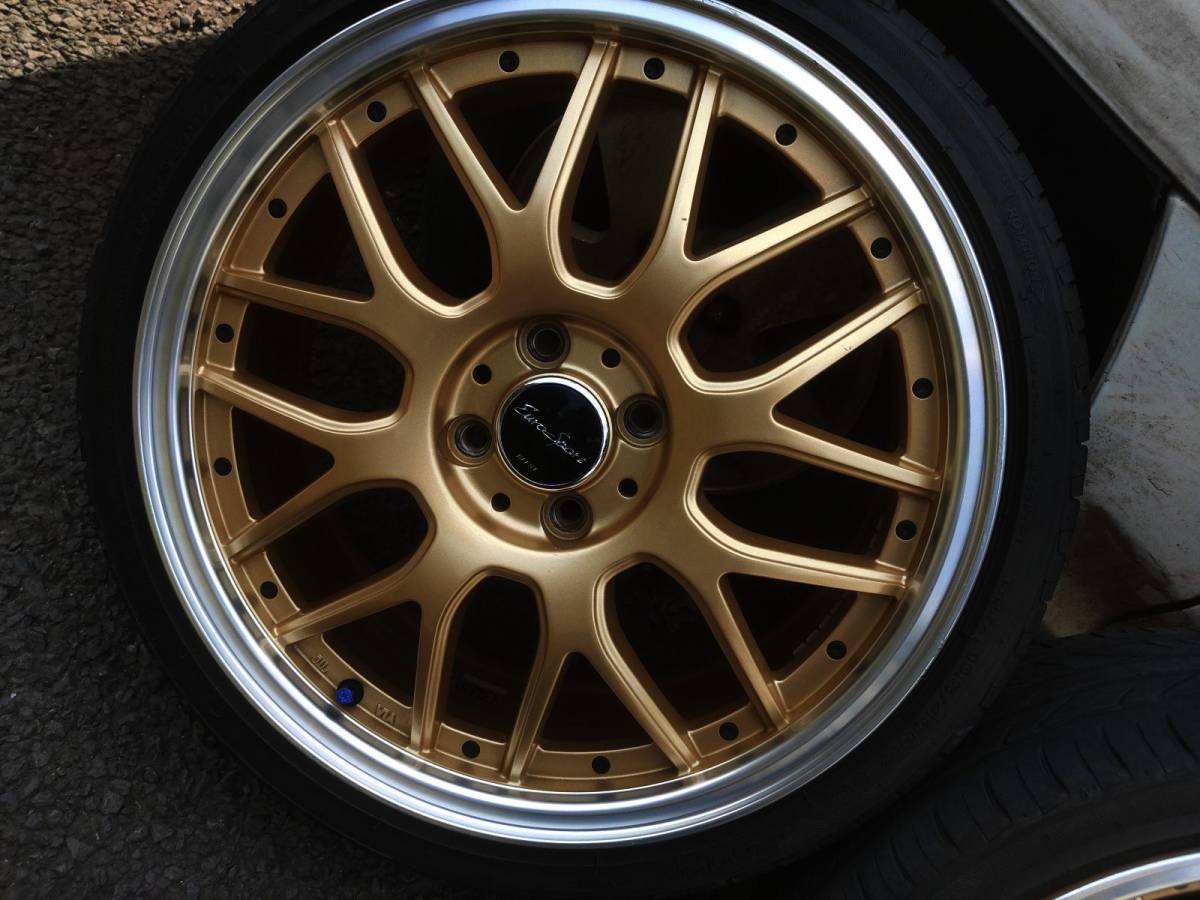 キューブ外し BLEST EURO SPORT 17インチ7J+53 4穴PCD100 キューブ外し BLEST EURO SPORT 17インチ7J+53 4穴PCD100