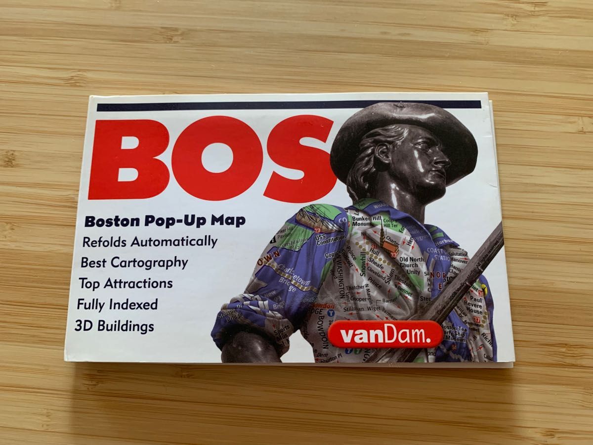ボストン　Boston お土産　MAPマップ