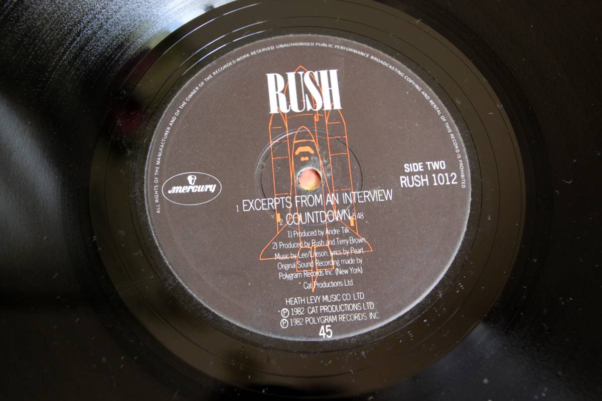 [12inch Single][レコード] RUSH Countdown RUSH 1012