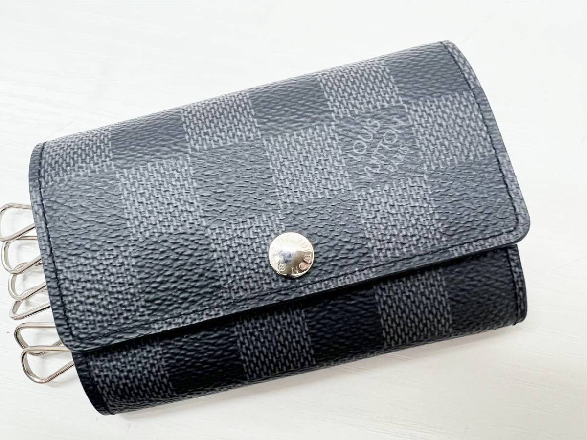 美品 Louis Vuitton ルイヴィトン ダミエ グラフィット ミュルティクレ