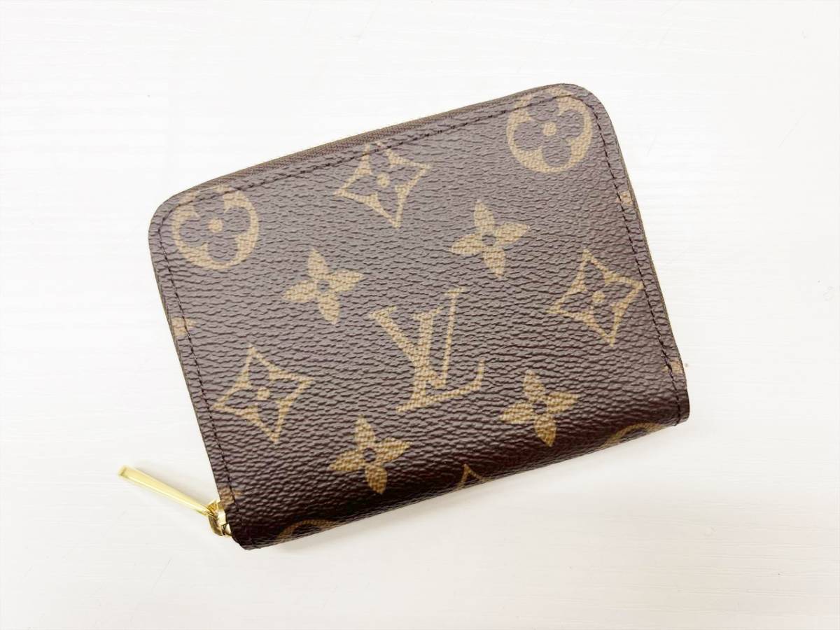 使用感なし　美品　Louis Vuitton　ルイヴィトン　モノグラム　ジッピーコインパース　コインケース　ミニ財布　RFID　M60067_画像1