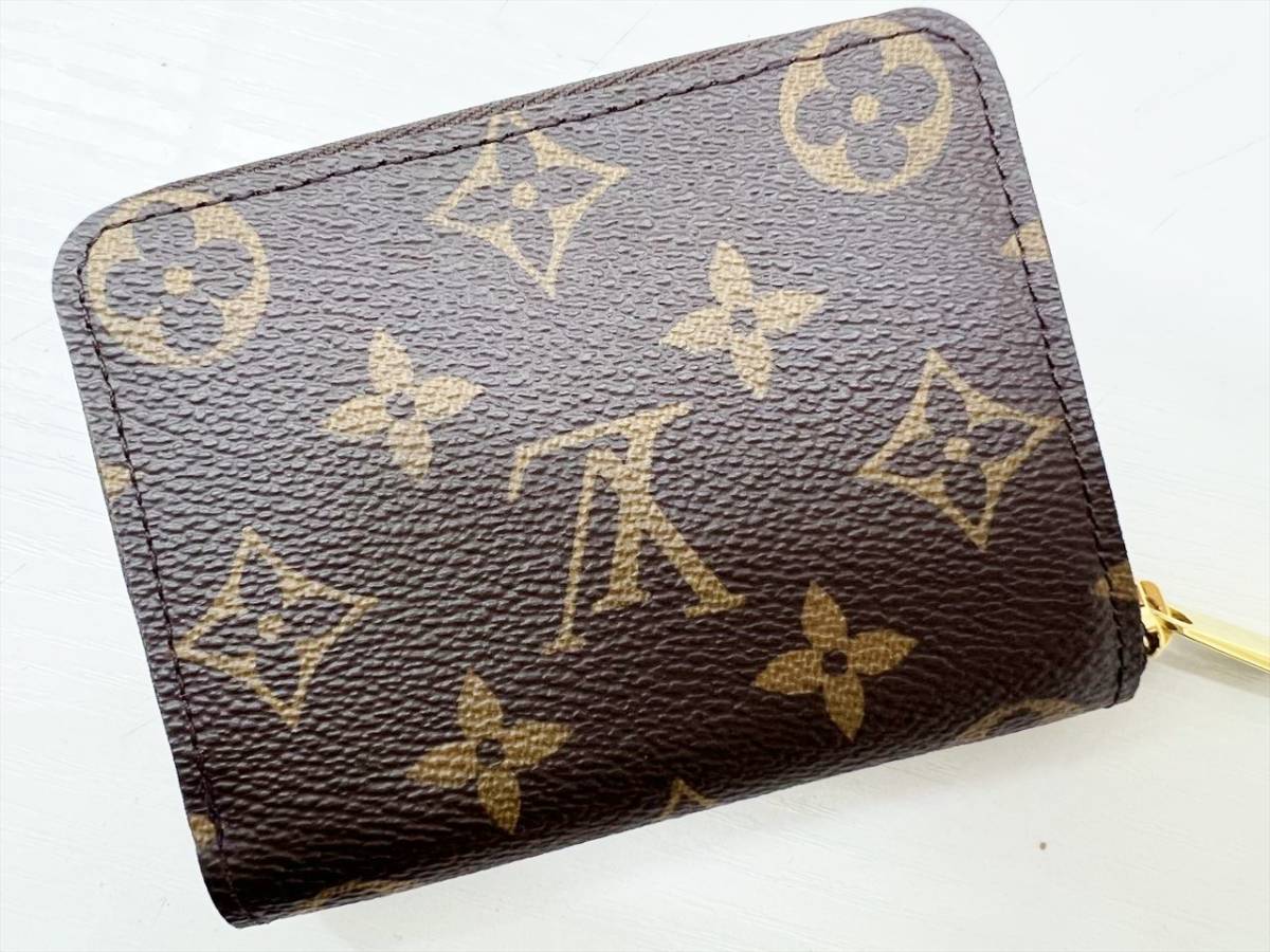 使用感なし　美品　Louis Vuitton　ルイヴィトン　モノグラム　ジッピーコインパース　コインケース　ミニ財布　RFID　M60067_画像3