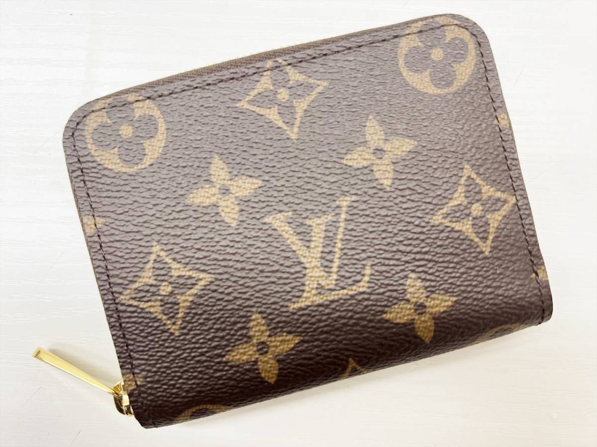 使用感なし　美品　Louis Vuitton　ルイヴィトン　モノグラム　ジッピーコインパース　コインケース　ミニ財布　RFID　M60067_画像2