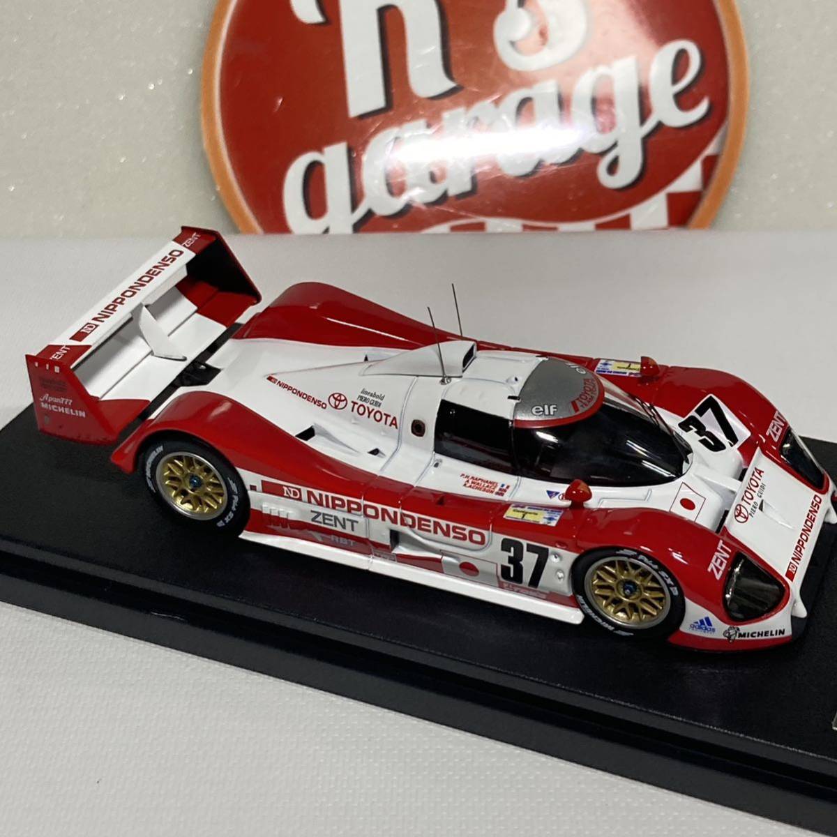 1/43 hpi racing トヨタ TS010 1993 ル・マン #37 Le Mans 8568_画像6