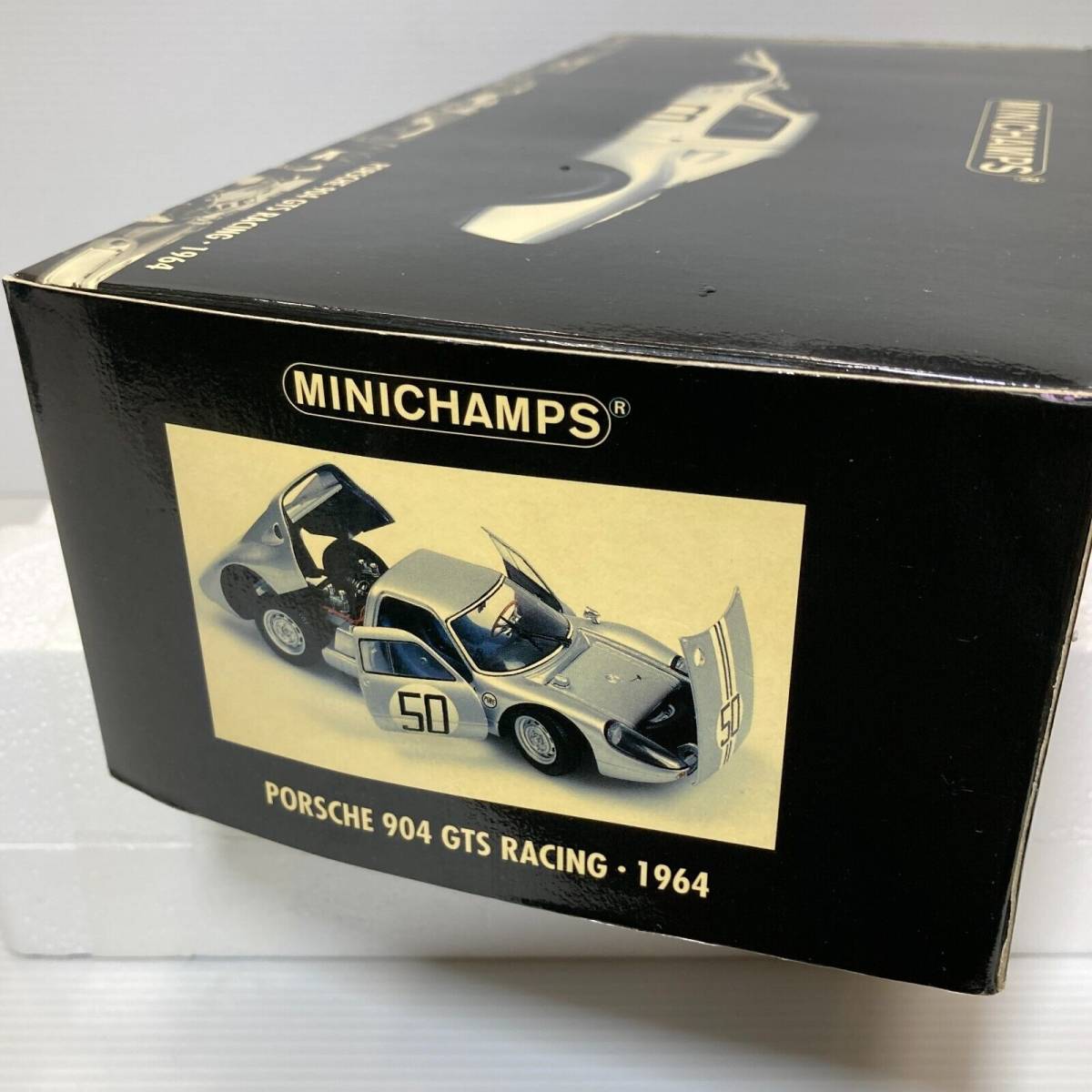 1/18 ミニチャンプス ポルシェ 904 GTS レーシング Racing 1964 #50 シルバー Silver 180646750 MINICHAMPS_画像7