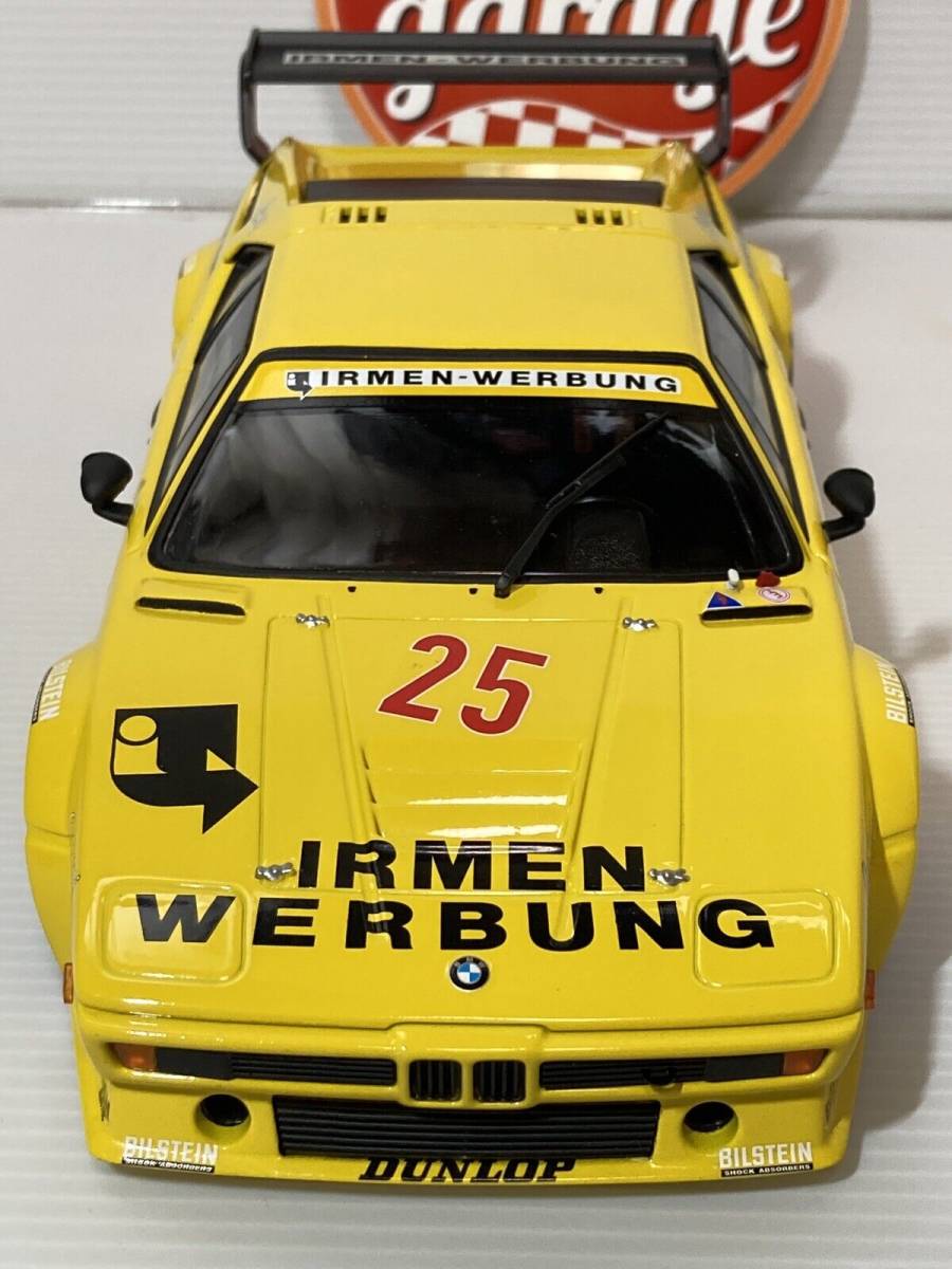 1/18 ミニチャンプス BMW M1 プロカー Procar マンフレッド・ヴィンケルホック　Manfred Winkelhock DRM 1980 #25 Yellow 180802925_画像3
