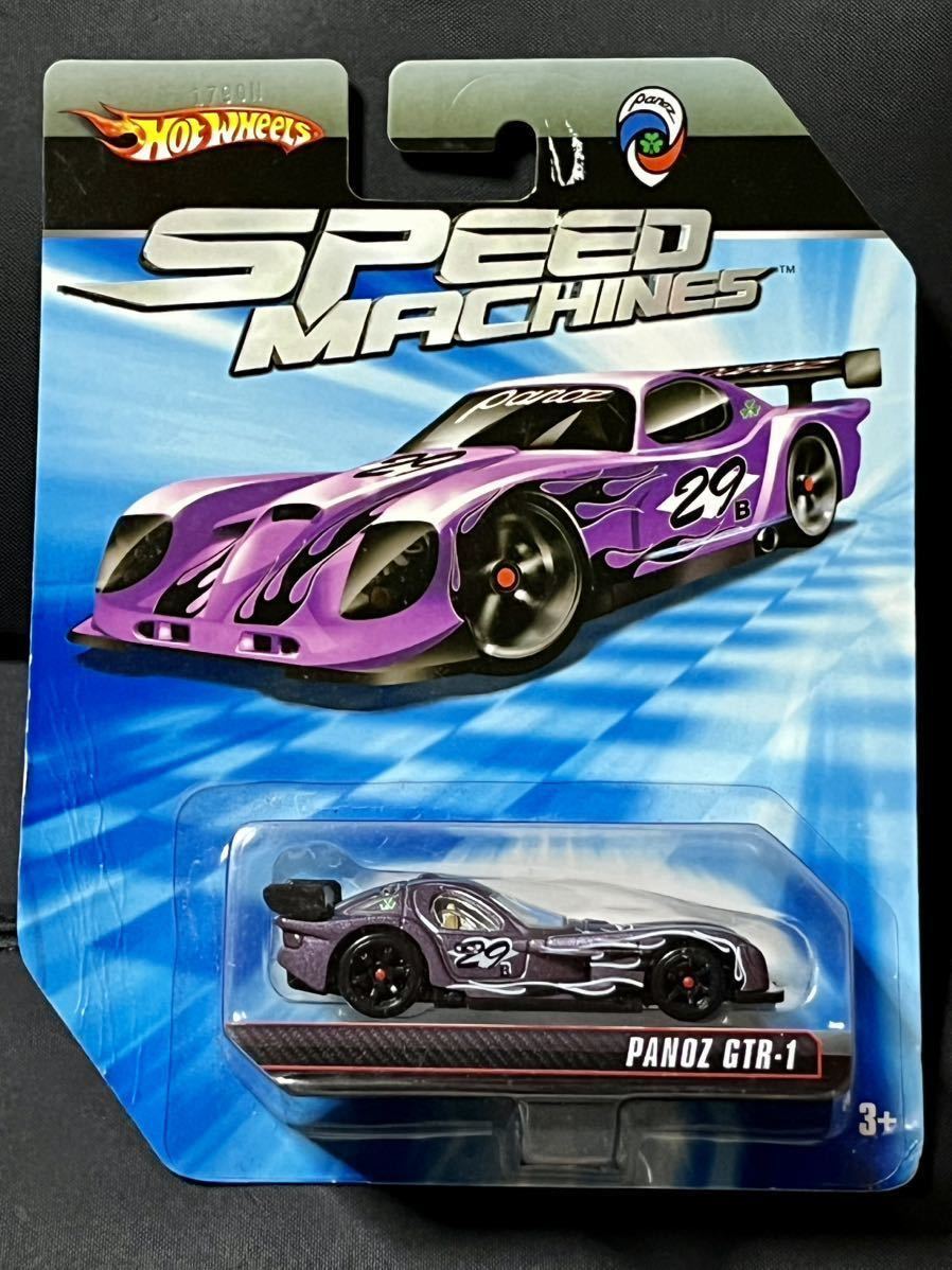 ホットウィール Hot Wheels スピードマシーン PANOZ GTR-1 パープル_画像1