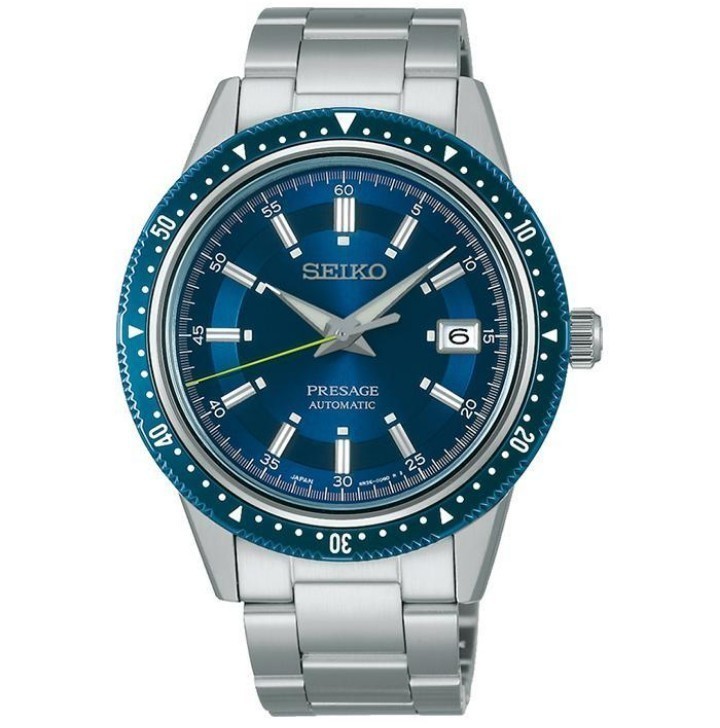 【限定・定価10万】 SEIKO セイコー プレサージュ 2020 ジャパンコレクション コアショップ限定 自動巻き メンズ 腕時計 ブルー