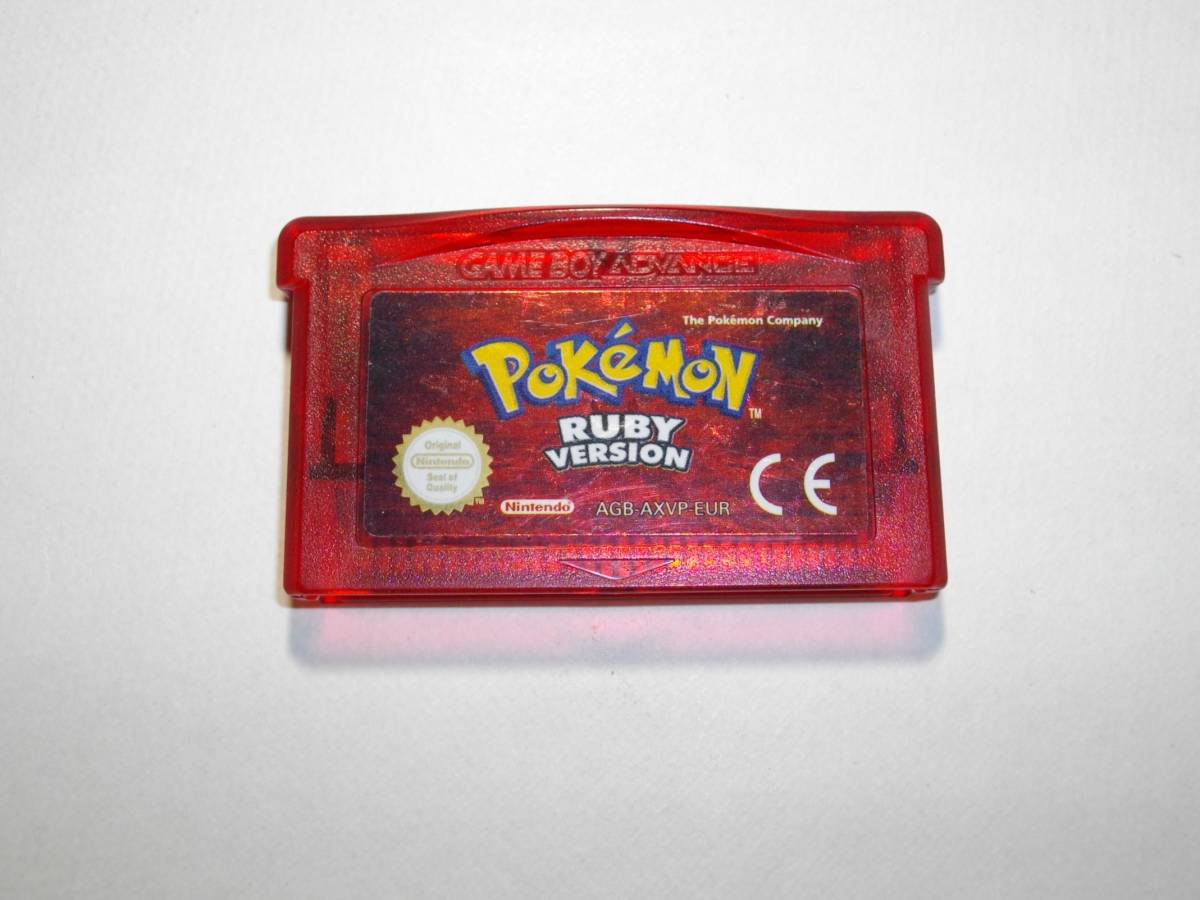 海外版 GBA ポケットモンスター エメラルド 英語版 欧州版 ポケモン
