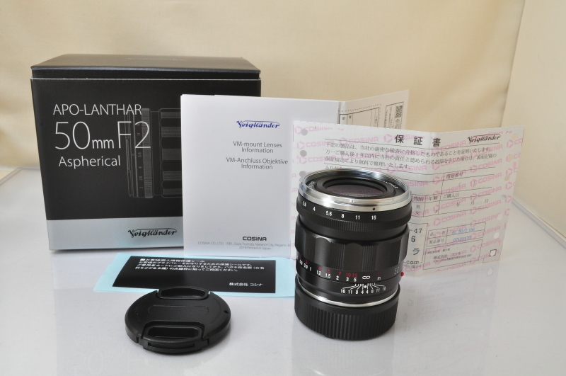 ★★極上品 Voigtlander APO-LANTHAR 50mm F/2 Aspherical VM Lens for Leica M w/Box♪♪#5603_画像1