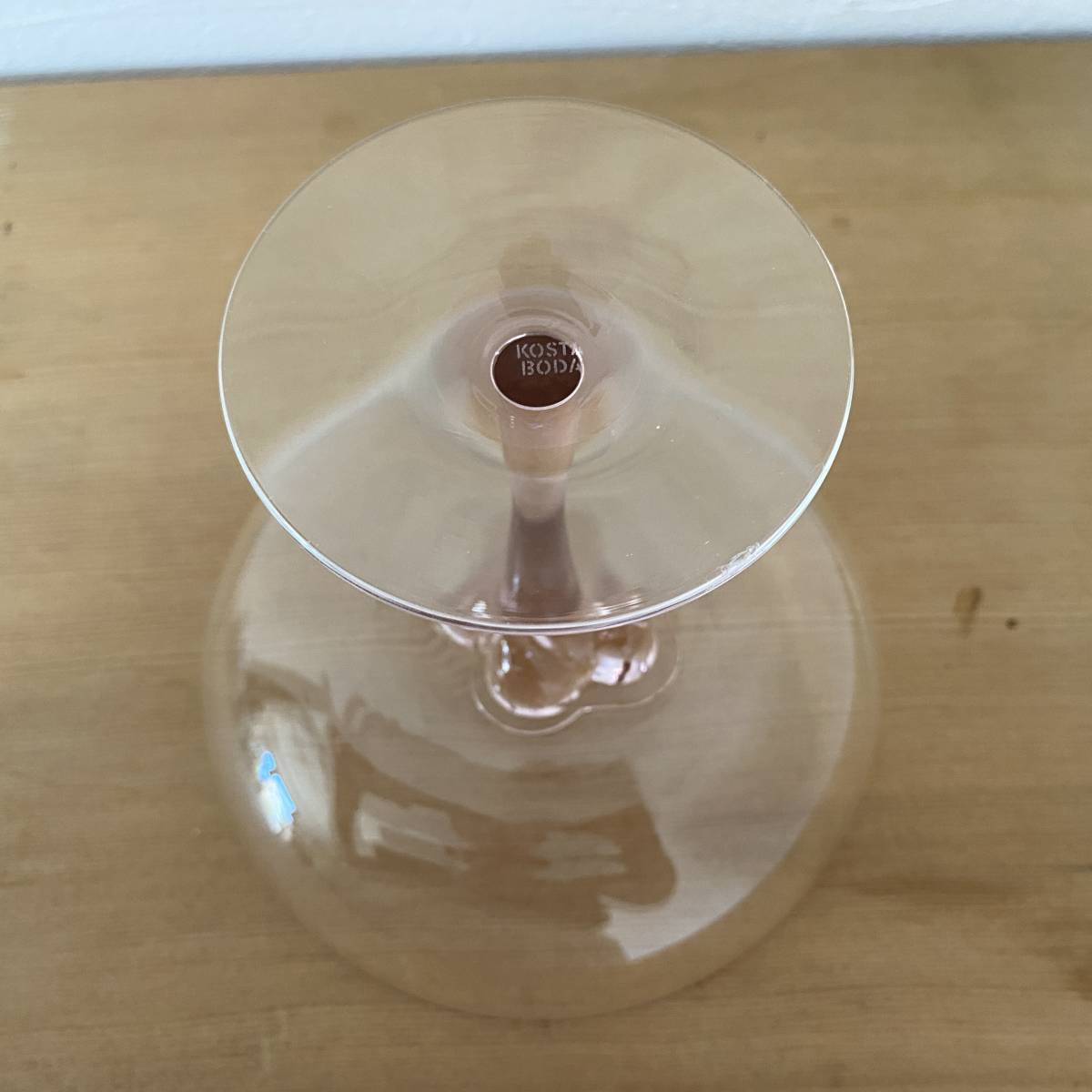 コスタボダ SUGAR DANDY クープグラス 直径14cm 高台 ガラス器 フルーツ デザート シャンパングラス ピンク [2307okd]の画像8