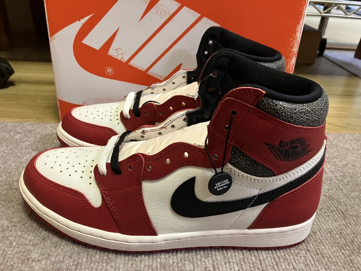 28cm Nike Air Jordan 1 High OG Lost & Found/Chicago ナイキ エア