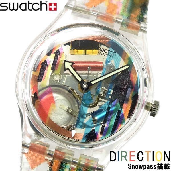 腕時計 スウォッチ SNOWPASS搭載 1996 秋冬コレクション Swatch Originals DIRECTION スイス Accessシリーズ_画像1