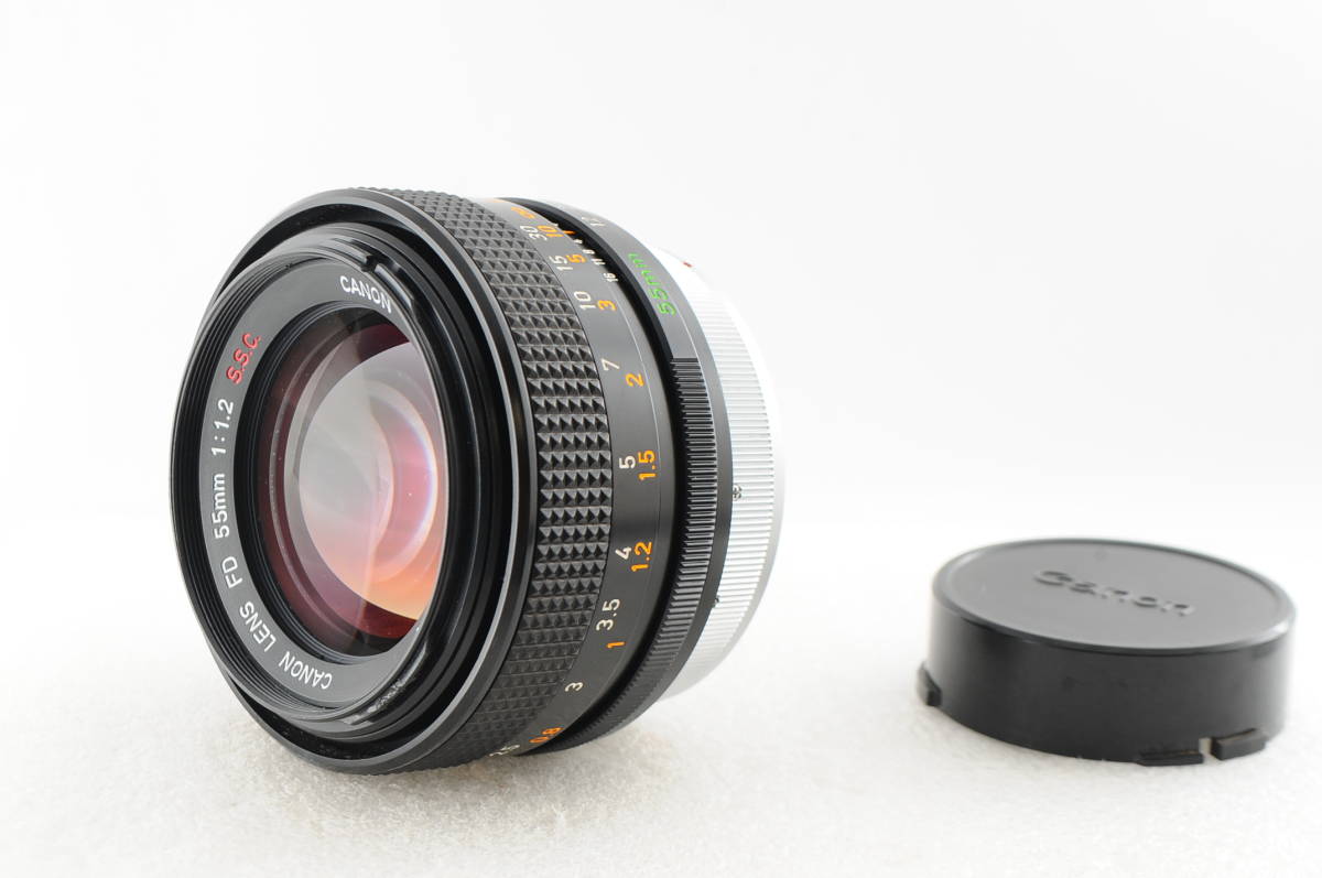 ☆超美品☆ Canon キヤノンFD 55mm F1.2 S.S.C. 希少なOマーク□超美品