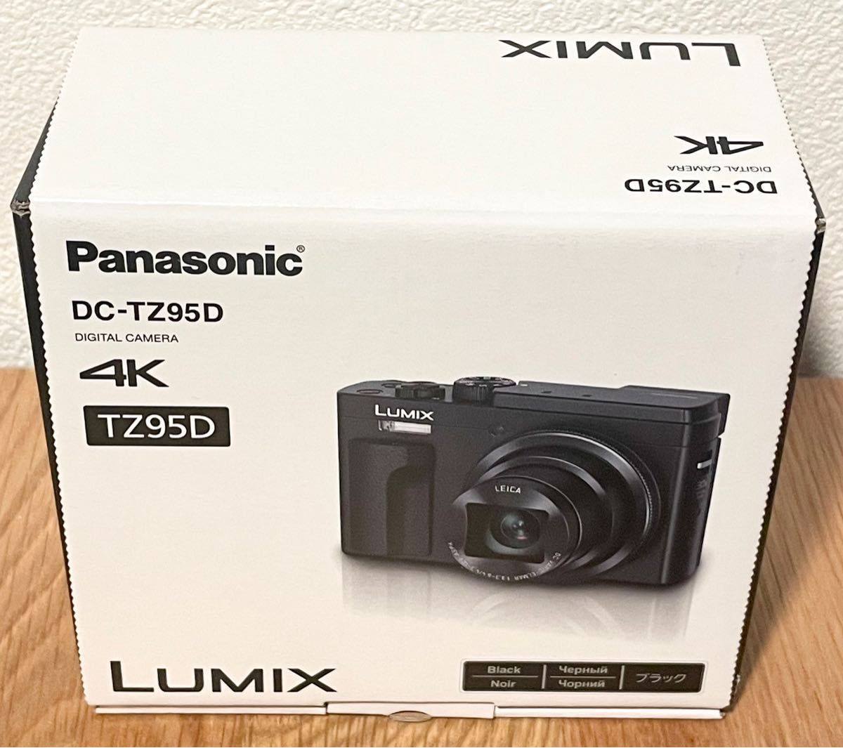 ※残り1点※【24h発送◎厳重梱包】人気のブラック!早い者勝ち【未開封新品】Panasonic LUMIX DC-TZ95D 4K