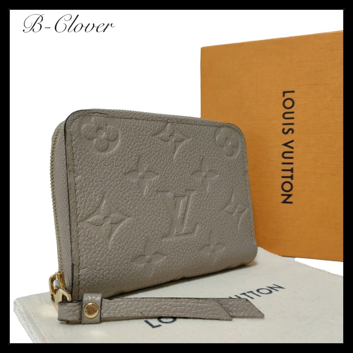 M81645 Louis Vuitton Monogram Empreinte Zippy Wallet