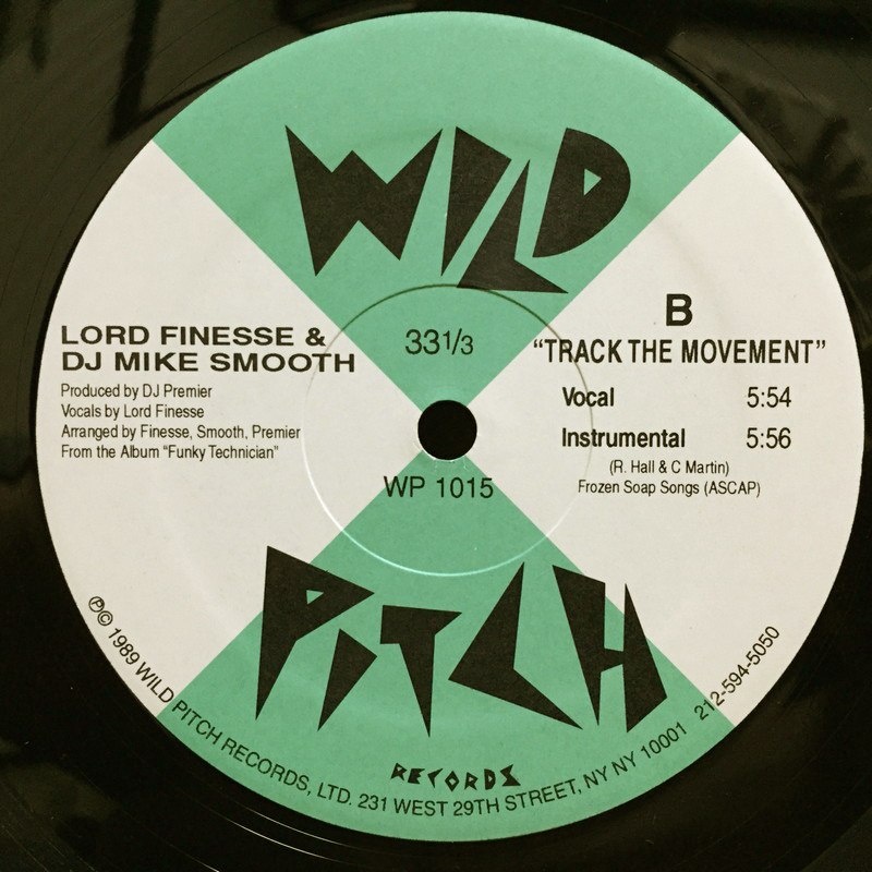 Lord Finesse & DJ Mike Smooth - Baby, You Nasty / Track The Movement 【US 12inch】 DJ Premier_画像4