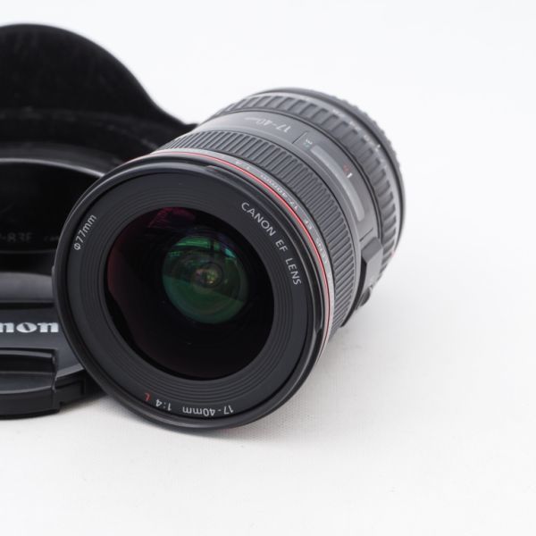 Canon キヤノン広角ズームレンズ EF17-40mm F4L USM フルサイズ対応 #7618_画像2