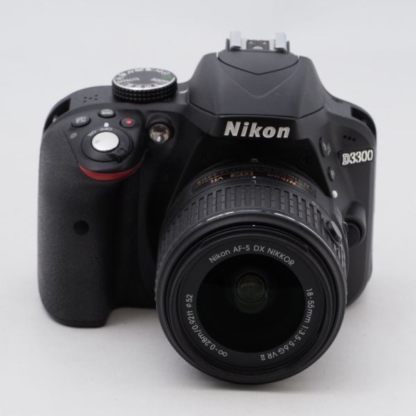 Nikon ニコン デジタル一眼レフカメラ D3300 18-55 VR IIレンズキット ブラック D3300LKBK #7675