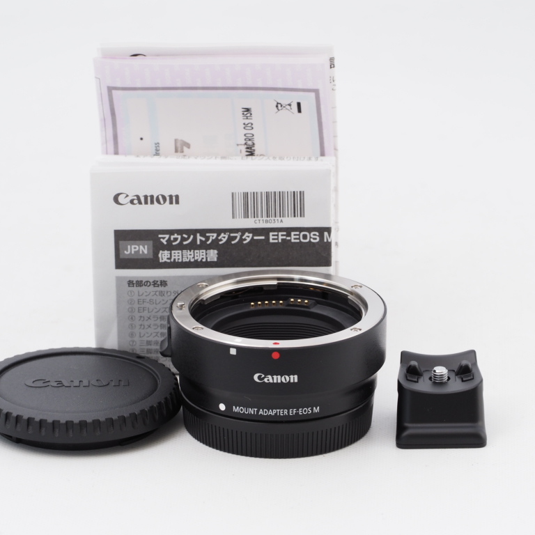 数量は多い Canon キヤノン #7716 EF-EOSM レンズマウントアダプター