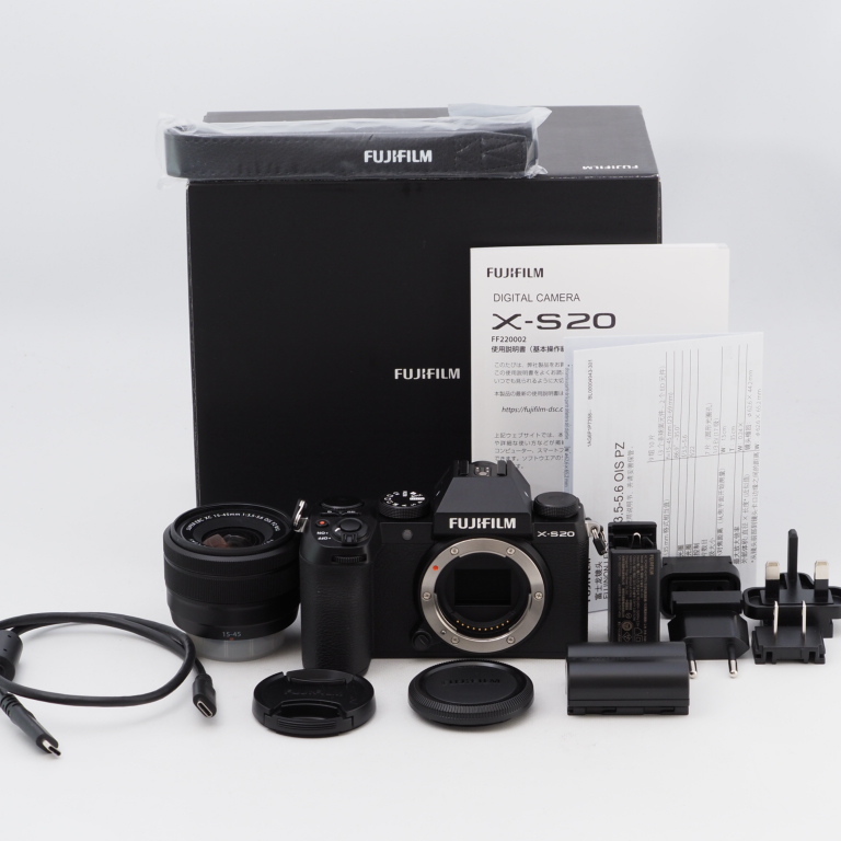 充実の品 X-S20 ミラーレスデジタルカメラ フジフイルム FUJIFILM