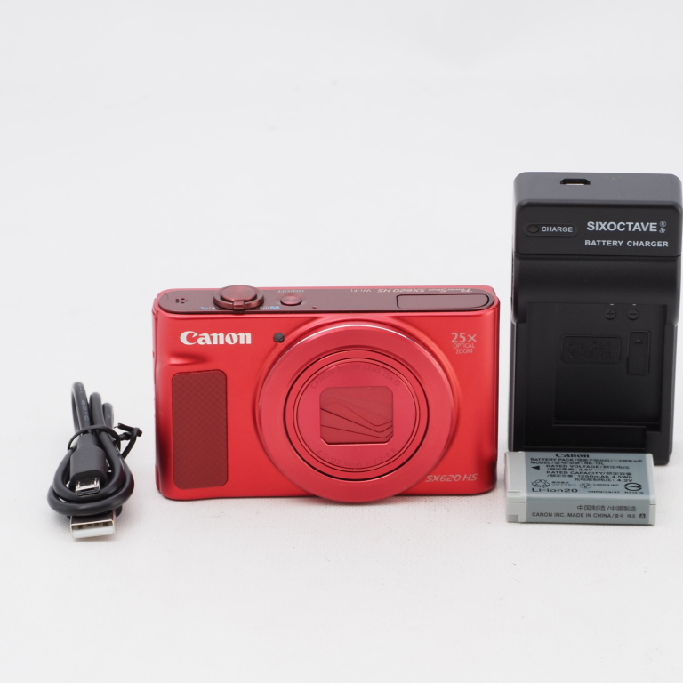 本物品質の Canon キヤノン #7726 PSSX620HSRE レッド HS SX620