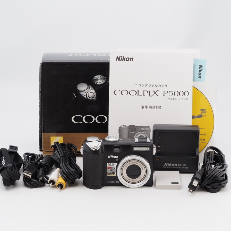 Nikon ニコン デジタルカメラ COOLPIX(クールピクス) P5000 ブラック 1000万画素 #7729