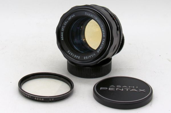 完璧 Pentax SMC Takumar 1:1.4 50mm 整備済 ペンタックス