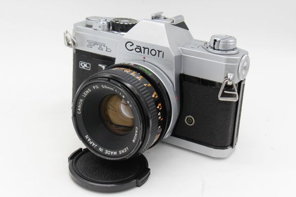 新製品情報も満載 Canon FTb + FD 50mm f1.8 S.C. 整備済 キヤノン