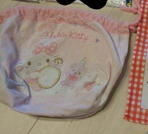 キティちゃん お弁当袋　巾着