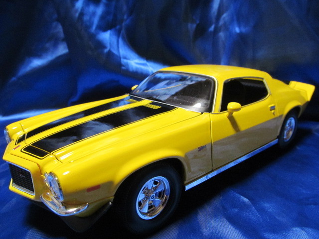 希少になる シボレー 1/18 《全国一律送料800円》超希少 カマロ サメカマ Camaro サメカマロ 黄色 1971年 アーテル