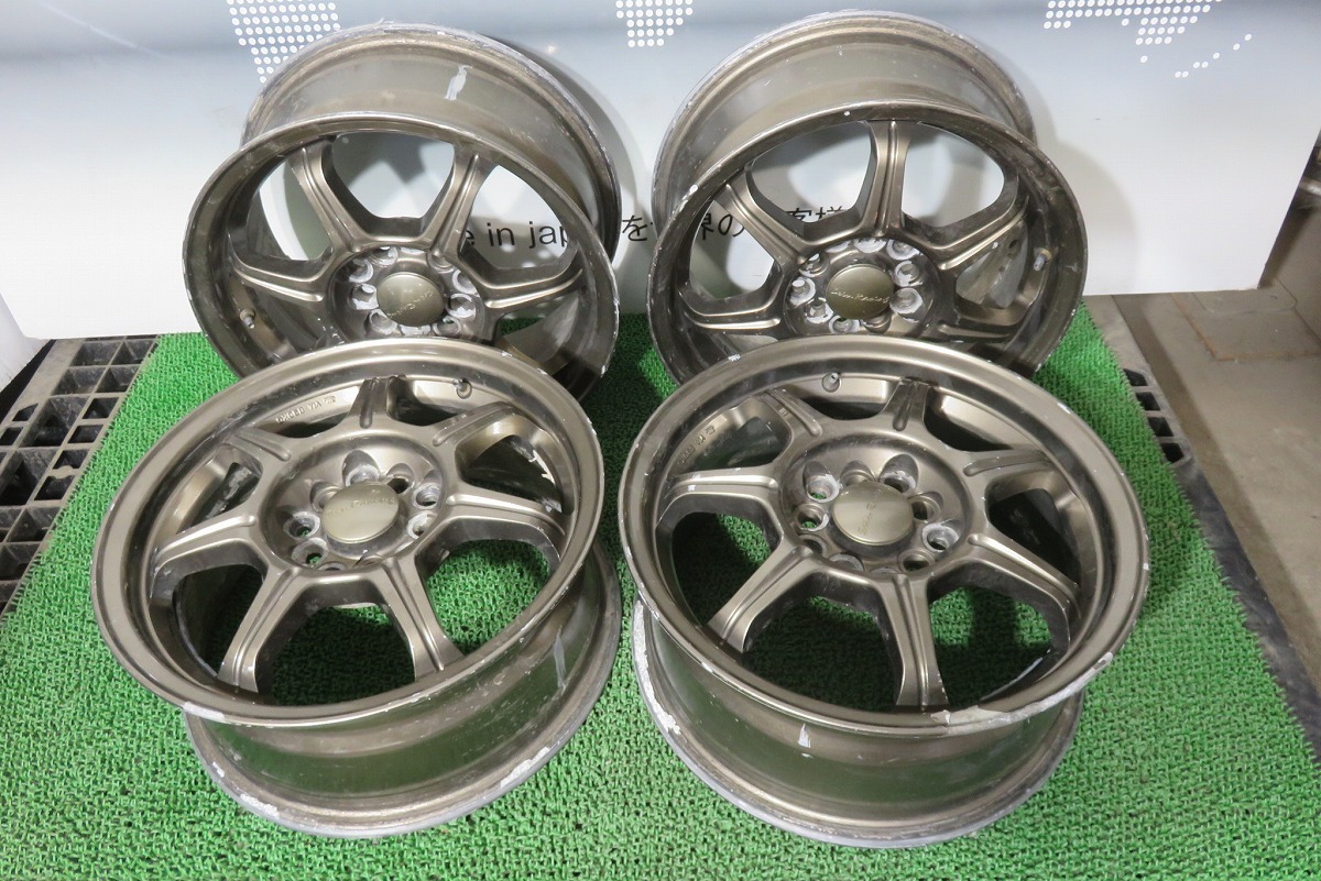Sein Racing aluminium wheel 15x6.5J 10H multi 114.3PCD 4 pcs set used | 23080221
