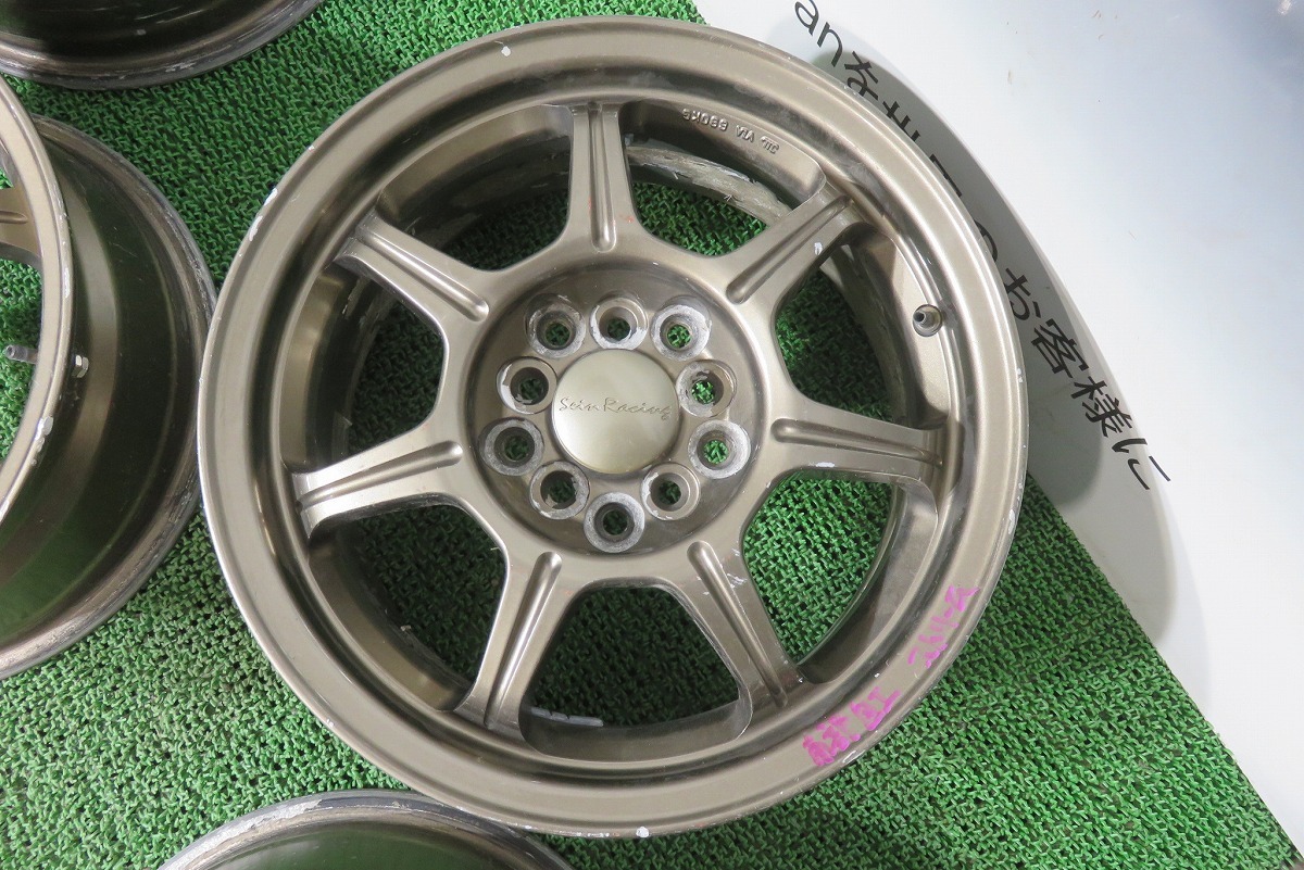 Sein Racing aluminium wheel 15x6.5J 10H multi 114.3PCD 4 pcs set used | 23080221