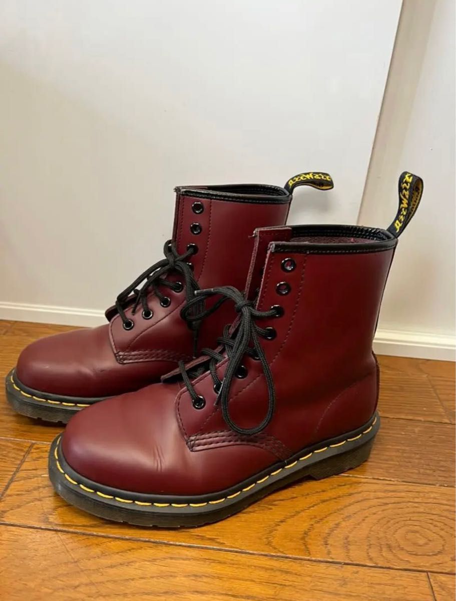 Dr Martens ドクターマーチン 8ホール チェリーレッド Yahoo!フリマ（旧）-