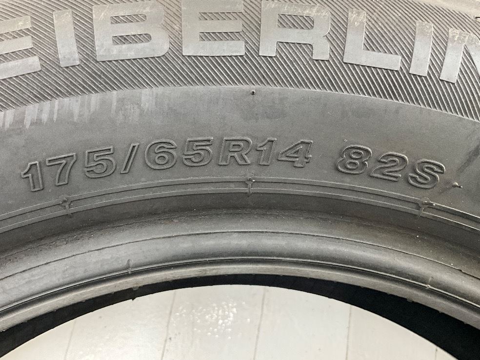 中古タイヤ 4本セット 175/65R14 82S セイバーリング SL101 夏 サマー 175/65/14 ベリーサ/コルト/ヴィッツ 3321_画像8